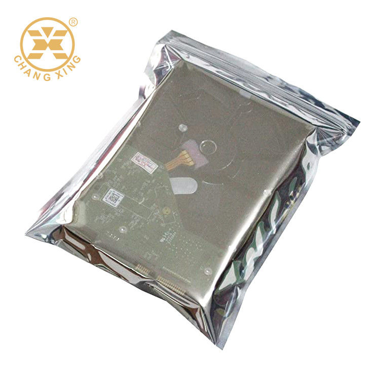 PCB Antistatic Ziplock Cleanroom Foil Aluminium Barrier Bags For Packaging