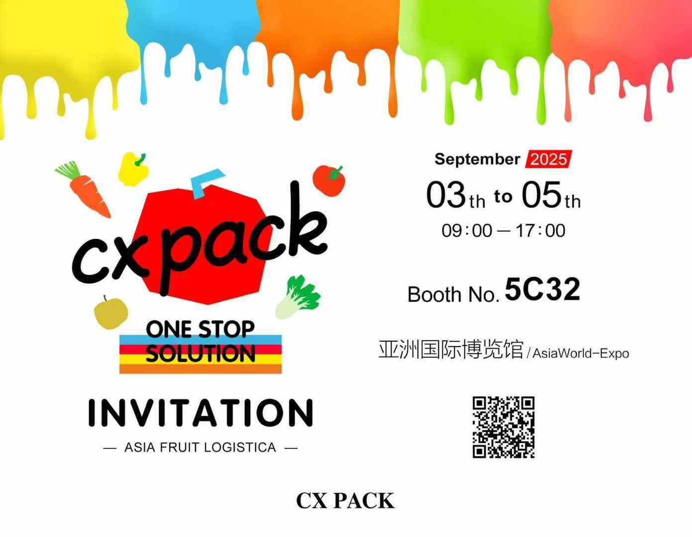 Latest company case about Asia Fruit Logistica-CX PACK