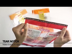 Custom PET/CPP Fresh Vegetable Packaging Bags Bopp Garlic Plastic Bags With Transparent Window