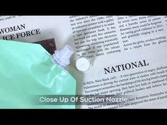 100g 150g Leakproof Stand Up Pouch With Spout For Cosmetic Packaging