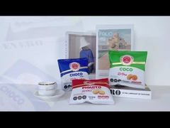 Custom Printed Snack Pouch Sealed Independent Food Packaging Bag For Chocolate Chips Cookie