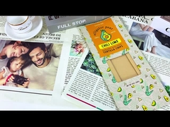 Stand Up Paper Packaging Bags With Window For Dried Food Nuts Moisture Proof