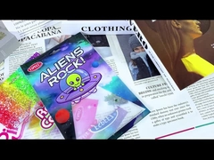 180 Microns Snack Packaging Bags Custom Plastic Stand Up Pouch For Fudge Candy Nut