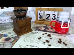 Custom Portable Hanging Ear Drip Coffee Bag Single Serve Disposable Drip Coffee Filter Bag For Trave