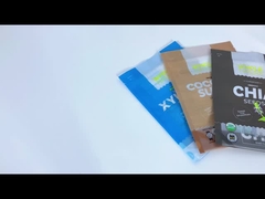 Custom Logo Moisture-Proof Candy Roll Film Food Packaging Bag Candy Packing Bag With Ziplock