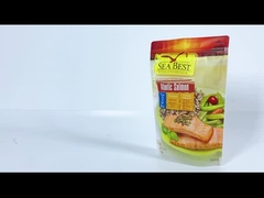 Custom Printed Laminated Heat Sealed Stand Up Bag Food Packaging Bag For Chicken Meat