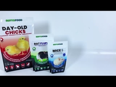 Customized 5kg 10kg 15kg Stand Up Pet Food Bag Plastic Livestock Feed Packaging With Zipper