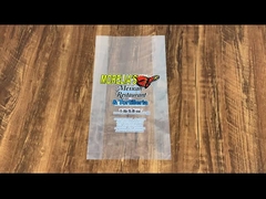 Customised Opp Clear Biodegradable Packaging Bag Plastic Bread Bag For Sandwich Mexican Twister
