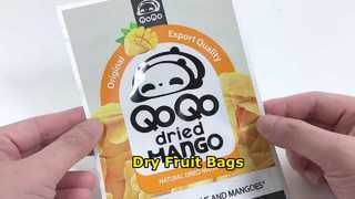 Custom Plastic Packaging Bags For Nuts & Dry Fruit