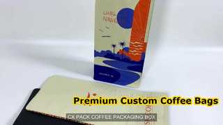 Custom Flat Bottom Coffee Bags Premium Packaging Solutions