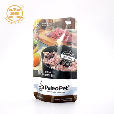 Pet Food Packaging READY TO EAT pouch Stand Up retortable pouch