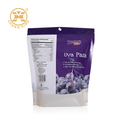 Food Packaging Supplies Bags Resealable Frozen Fruit Doypack Packaging Bag