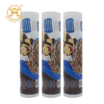 Heat Sealing Bopp Coffee Snack Food Packaging Film Roll Custom Printing