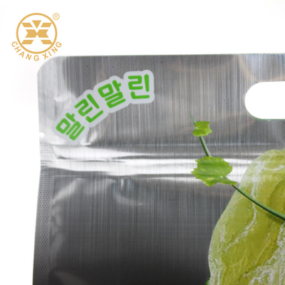 Laminated Flat Bottom Pouch dried Mushroom Roll Film Food Packaging Bag Dried Mushroom Packing Bag