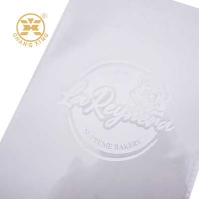 Custom Printed ROHS Bakery Bread Packaging Plastic Self Adhesive Opp Food Bags