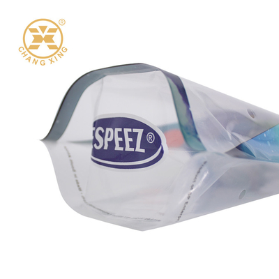 180 Microns Snack Packaging Bags Custom Plastic Stand Up Pouch For Fudge Candy Nut
