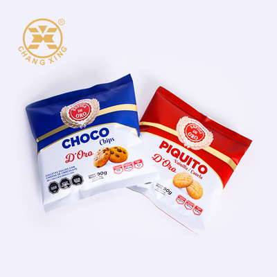 Custom Printed Snack Packaging Bags Moisture Proof For Chocolate Chips Cookie