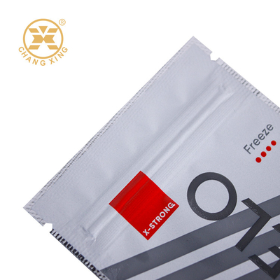 Plastic Zipper Packaging Bag Freezable Sealing Packaging Bag For Food