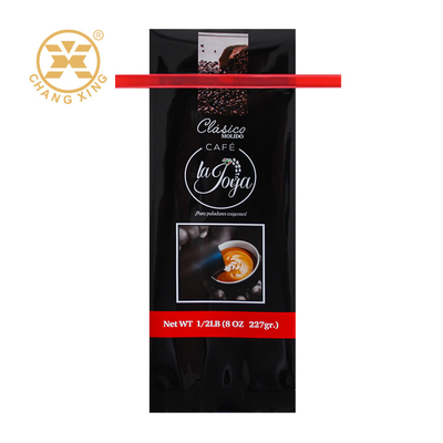 Custom Printed Logo 250g 500g 1000g 1kg BOPP Coffee Bean Roll Film Food Packaging Bag Coffee Bean Packing Bag