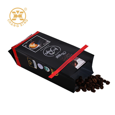 Custom Printed Logo 250g 500g 1000g 1kg BOPP Coffee Bean Roll Film Food Packaging Bag Coffee Bean Packing Bag