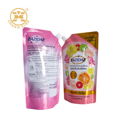 Custom Printed Portable Stand Up Detergent Packaging Pouch Laundry Detergent Bag