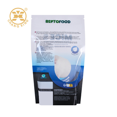 Customized 5kg 10kg 15kg Stand Up Pet Food Bag Plastic Livestock Feed Packaging With Zipper