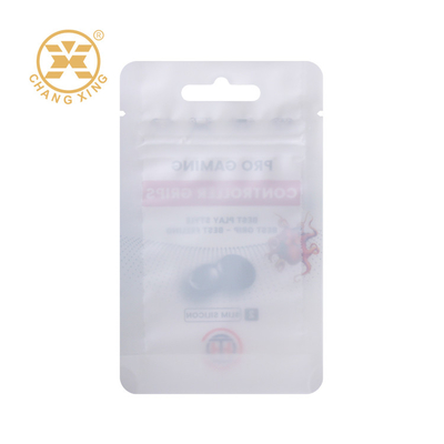 Custom Printed Logo Stand Up Zipper Pouch Game Handle Retail Packaging Bags Waterproof Electronic Accessories