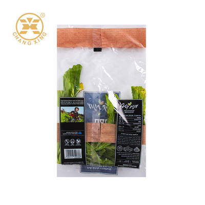 CPP PET Eco Friendly Plastic Fruit Pouches Vegetables Green Food Packaging Bags