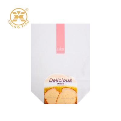 Custom Printed PET PE Bakery Bread Packaging Bags