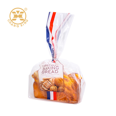 Custom Printed PET PE Bakery Bread Packaging Bags