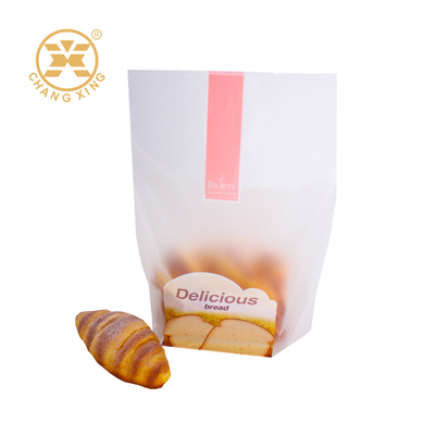 Custom Printed PET PE Bakery Bread Packaging Bags