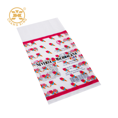 Custom Printed Back Side Seal Stand Up Pouch for Candy Packaging
