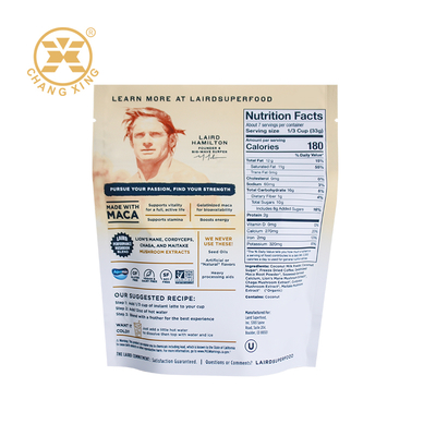 Custom Printed Stand Up Pouch for Coffee Food Packaging