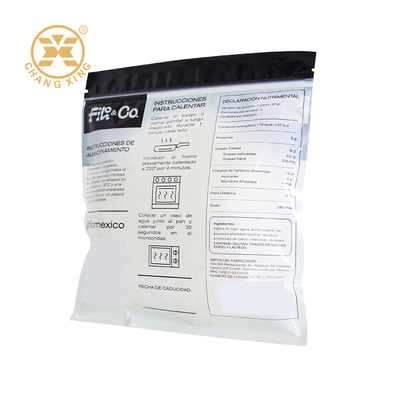 Custom Printed Tortillas Packaging Bags with Zipper Top