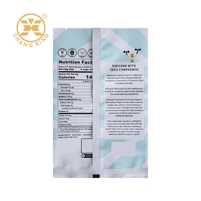 Custom Printed PE Side Gusset Food Packaging Bags with Heat Seal