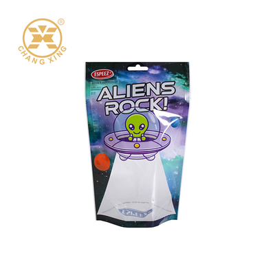 Custom Printed Food Grade Stand Up Pouch Bags for Candy and Snacks