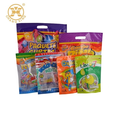 Custom Printed Zipper Stand Up Pouch Bags for Food Packaging