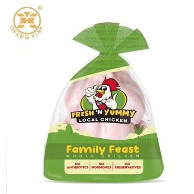 Custom LDPE Zipper Bags for Meat Seafood Freezer Storage