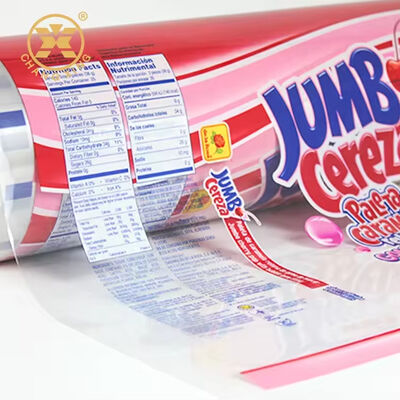 Custom Printed BOPP/CPP Plastic Film Roll for Instant Noodle & Pasta Packaging