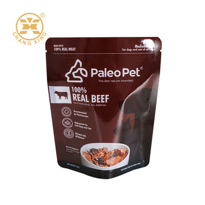 Custom Printed Foil Mylar High Quality Pet Food Packaging Stand Up Pet Cat Food Bag