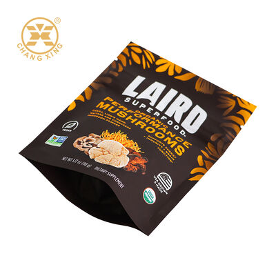 Custom Moisture-Proof Stand Up Pouch Coffee Powder Packaging Bag Plastic Protein Powder Bag Zipper Coffee Bags