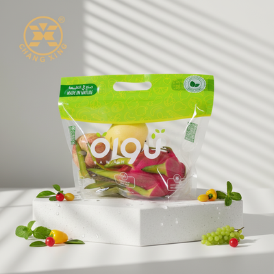BOPP Printed Good Grade Surface Printing Vegetables Fruit Frozen Packaging Printed Custom Bags