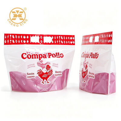 Custom Printed Anti-Fog Roast Chicken Packaging Bags with Zipper and Customizable Micro Vent Holes Heat Resistant Up to 120°C