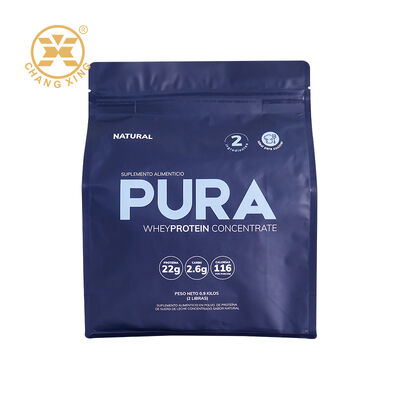 Custom Logo Printed Stand Up Pouch with Zipper Top and Gravure Printing for Food Packaging