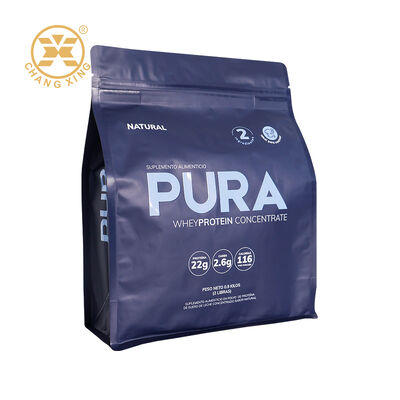 Custom Logo Printed Stand Up Pouch with Zipper Top and Gravure Printing for Food Packaging