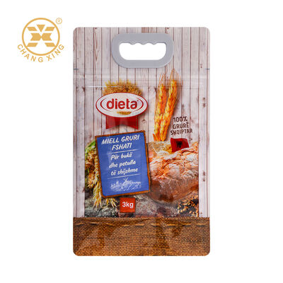 OEM Custom Printed Moisture Proof Flour Packaging Bag with Gravure Printing for Food Grade Vacuum Packaging