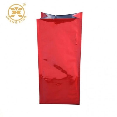 Foil Gusseted 1Lb Coffee Packaging Bags With Valve prined aluminium packaging bag