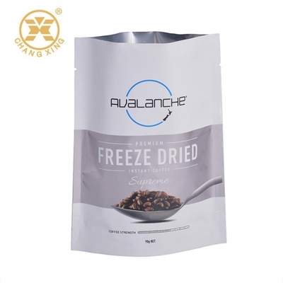Moisture Proof 1kg Food Grade Coffee Packaging Bags Beans Aluminium Foil Laminated Paper