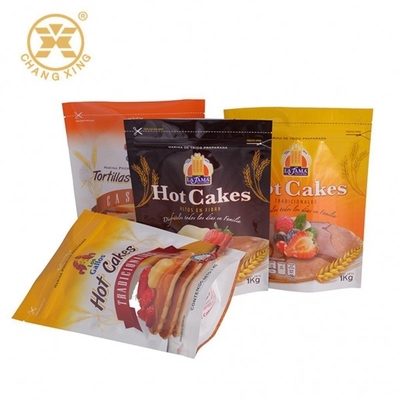 Stand Up Mini Cake Roll Film Food Packaging Bag Mini Cake Packing Bag Barrier Biodegradable Laminated Bag