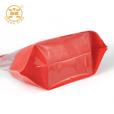 VMPET Antifog Bopp Fruits Recyclable Stand Up Pouches Resealable Transparent Plastic Bag
